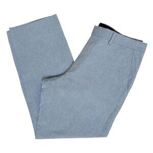 Gene Hiller - Kane Linen Cotton Dress Pants, 36 waist